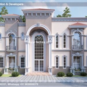 Exterior House Luxury Villa Luxury  House House Front Design Home Front Design-2490