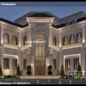 Exterior House Luxury Villa Luxury  House House Front Design Home Front Design-2516