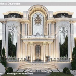 Exterior House Luxury Villa Luxury  House House Front Design Home Front Design-2546