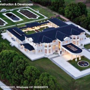 Exterior House Luxury Villa Luxury  House House Front Design Home Front Design-2553