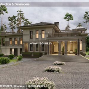 Exterior House Luxury Villa Luxury  House House Front Design Home Front Design-2578