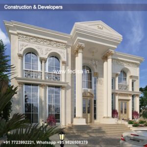 Exterior House Luxury Villa Luxury  House House Front Design Home Front Design-2591