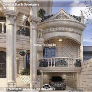 Exterior House Luxury Villa Luxury  House House Front Design Home Front Design-2603