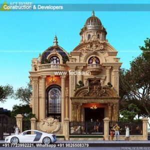 Exterior House Luxury Villa Luxury  House House Front Design Home Front Design-2624