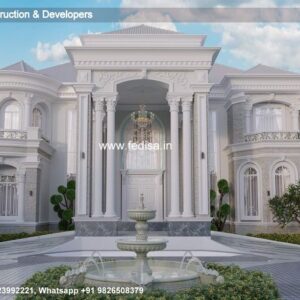 Exterior House Luxury Villa Luxury  House House Front Design Home Front Design-2626