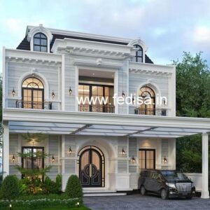 Exterior House Luxury Villa Luxury  House House Front Design Home Front Design-2632