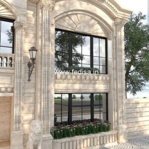Exterior House Luxury Villa Luxury  House House Front Design Home Front Design-2690