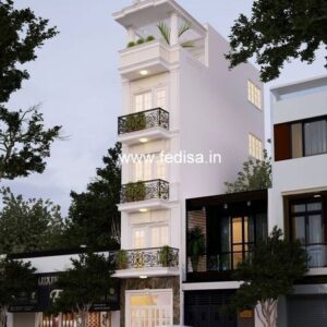 Exterior House Luxury Villa Luxury  House House Front Design Home Front Design-2695