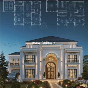 Exterior House Luxury Villa Luxury  House House Front Design Home Front Design-2702