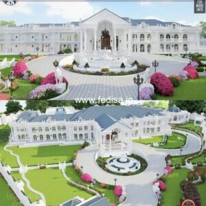 Exterior House Luxury Villa Luxury  House House Front Design Home Front Design-2705