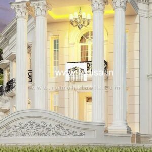 Exterior House Luxury Villa Luxury  House House Front Design Home Front Design-2710