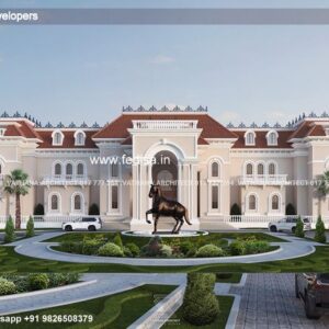 Exterior House Luxury Villa Luxury  House House Front Design Home Front Design-2720