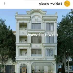 Exterior House Luxury Villa Luxury  House House Front Design Home Front Design-2726