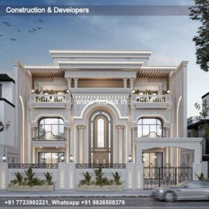 Exterior House Luxury Villa Luxury  House House Front Design Home Front Design-2748