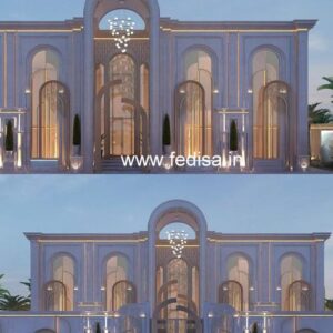 Exterior House Luxury Villa Luxury  House House Front Design Home Front Design-2776