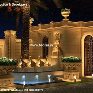 Exterior House Luxury Villa Luxury  House House Front Design Home Front Design-2812