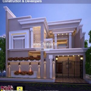 Exterior House Luxury Villa Luxury  House House Front Design Home Front Design-2870