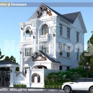 Exterior House Luxury Villa Luxury  House House Front Design Home Front Design-2906