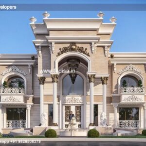 Exterior House Luxury Villa Luxury  House House Front Design Home Front Design-2915