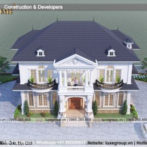 Exterior House Luxury Villa Luxury  House House Front Design Home Front Design-2924