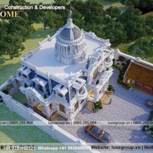 Exterior House Luxury Villa Luxury  House House Front Design Home Front Design-2978