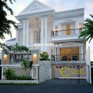 Exterior House Luxury Villa Luxury  House House Front Design Home Front Design-2987