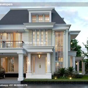 Exterior House Luxury Villa Luxury  House House Front Design Home Front Design-3035