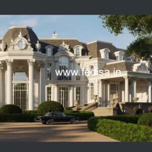 Exterior House Luxury Villa Luxury  House House Front Design Home Front Design-3037