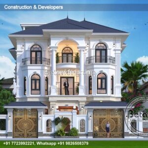 Exterior House Luxury Villa Luxury  House House Front Design Home Front Design-3038