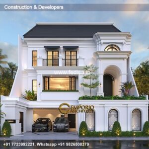 Exterior House Luxury Villa Luxury  House House Front Design Home Front Design-3048
