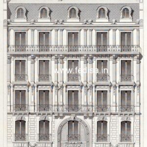 Exterior House Luxury Villa Luxury  House House Front Design Home Front Design-3071