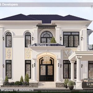 Exterior House Luxury Villa Luxury  House House Front Design Home Front Design-3084