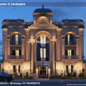 Exterior House Luxury Villa Luxury  House House Front Design Home Front Design-3101