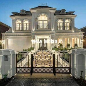 Exterior House Luxury Villa Luxury  House House Front Design Home Front Design-3107