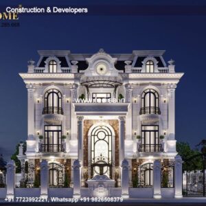 Exterior House Luxury Villa Luxury  House House Front Design Home Front Design-3111