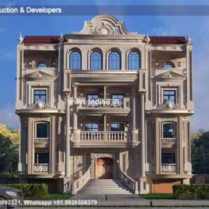 Exterior House Luxury Villa Luxury  House House Front Design Home Front Design-3124
