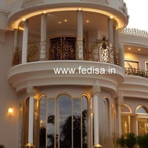 Exterior House Luxury Villa Luxury  House House Front Design Home Front Design-3160