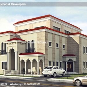 Exterior House Luxury Villa Luxury  House House Front Design Home Front Design-3174