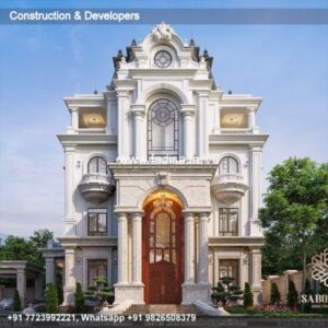 Exterior House Luxury Villa Luxury  House House Front Design Home Front Design-3176