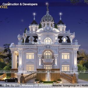 Exterior House Luxury Villa Luxury  House House Front Design Home Front Design-3177