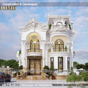 Exterior House Luxury Villa Luxury  House House Front Design Home Front Design-3184