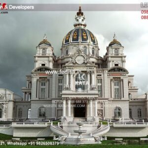 Exterior House Luxury Villa Luxury  House House Front Design Home Front Design-3189