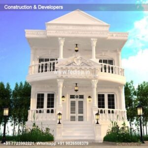 Exterior House Luxury Villa Luxury  House House Front Design Home Front Design-3240