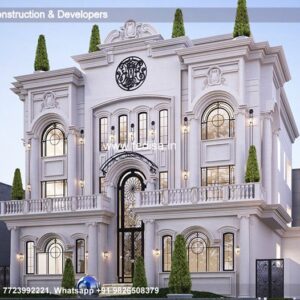Exterior House Luxury Villa Luxury  House House Front Design Home Front Design-3255