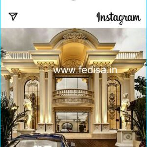 Exterior House Luxury Villa Luxury  House House Front Design Home Front Design-3276