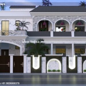 Exterior House Luxury Villa Luxury  House House Front Design Home Front Design-3293