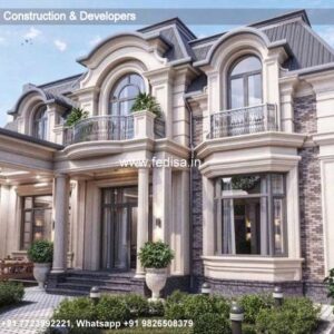 Exterior House Luxury Villa Luxury  House House Front Design Home Front Design-3299