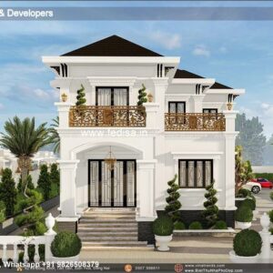 Exterior House Luxury Villa Luxury  House House Front Design Home Front Design-3306