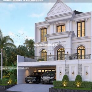 Exterior House Luxury Villa Luxury  House House Front Design Home Front Design-3340