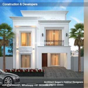 Exterior House Luxury Villa Luxury  House House Front Design Home Front Design-3352